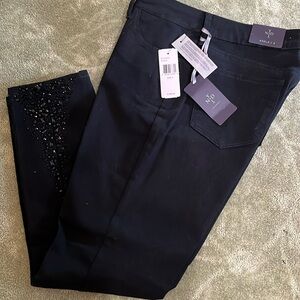Brand New NYDJ Black Ankle Jeans
